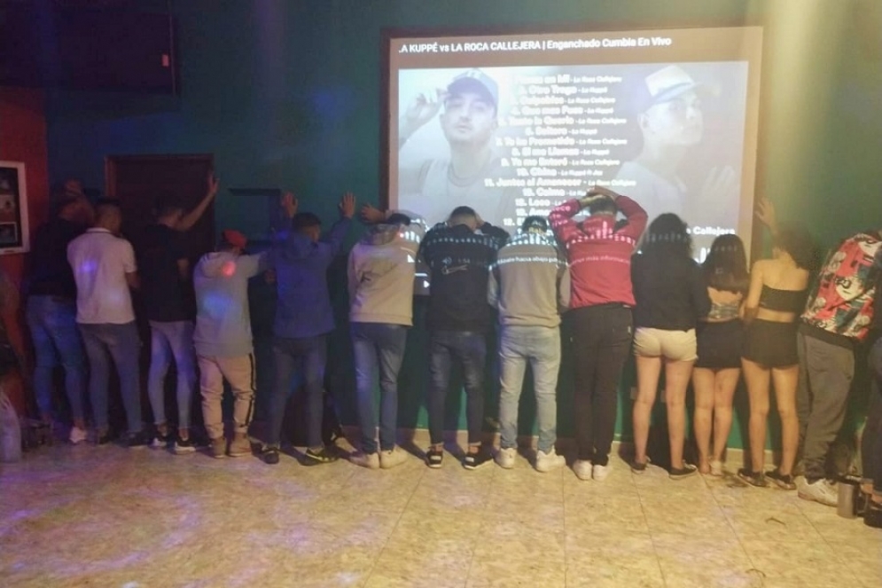 El operativo se produjo por la denuncia de un vecino.