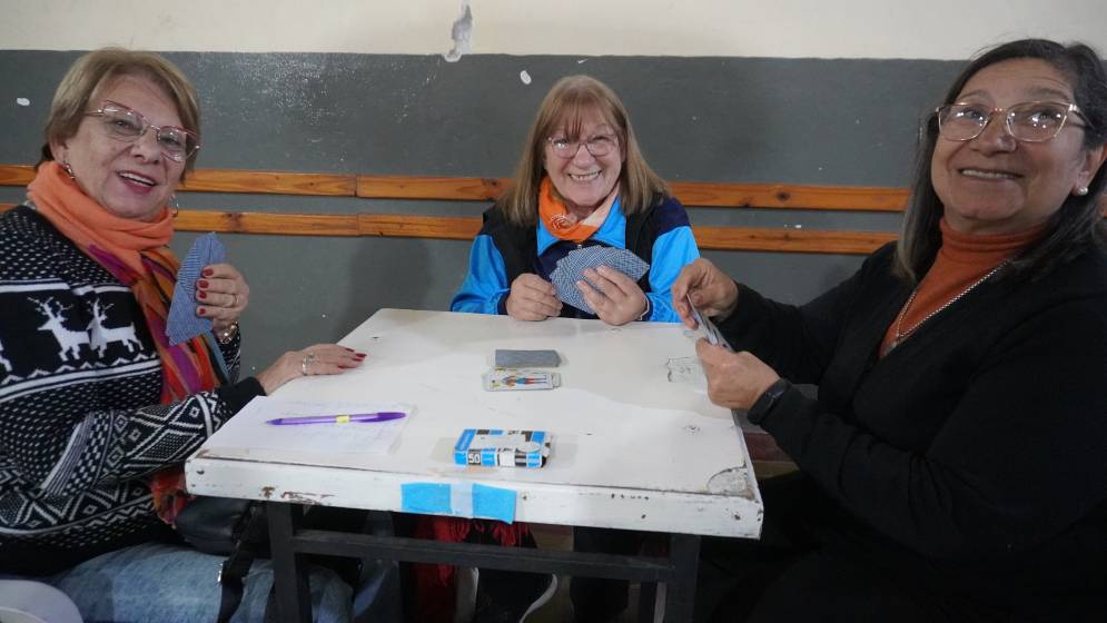 "Chin-Chon", en una mesa del 12 de Octubre. 