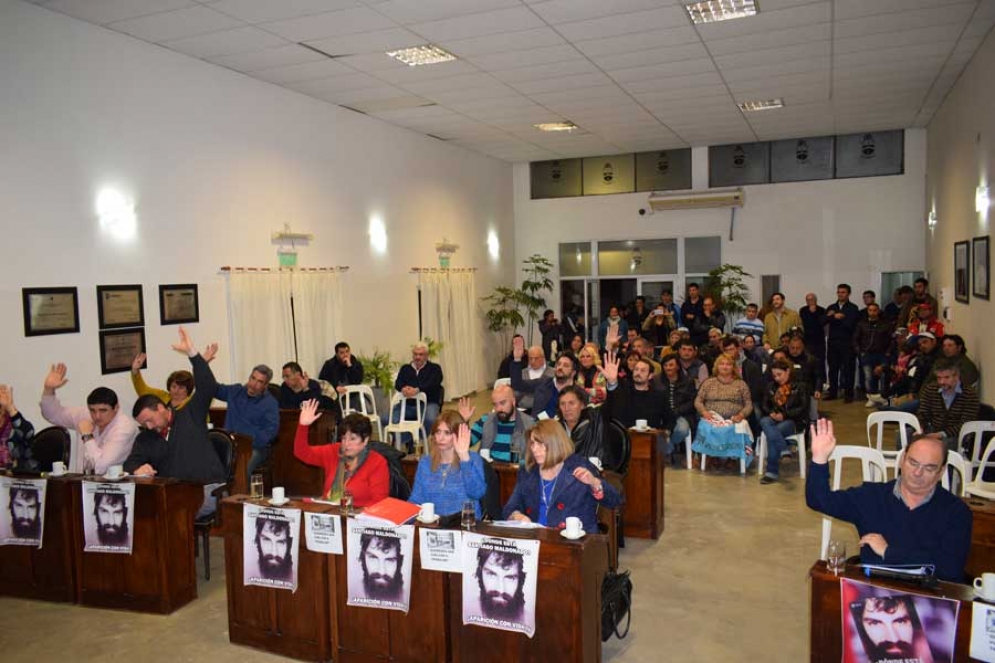 Todos los bloques votaron a favor del proyecto. 