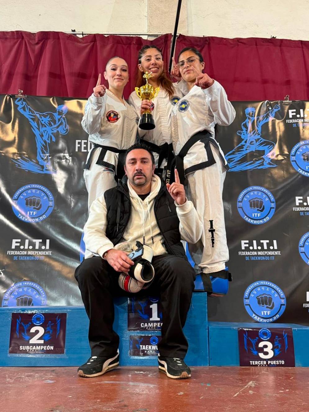 Campeonas en el torneo de FITI.