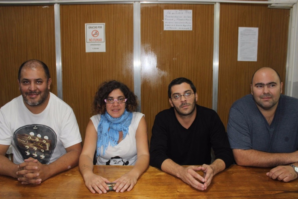 Los referentes del Frente Sindical dialogaron con NacPop TV.