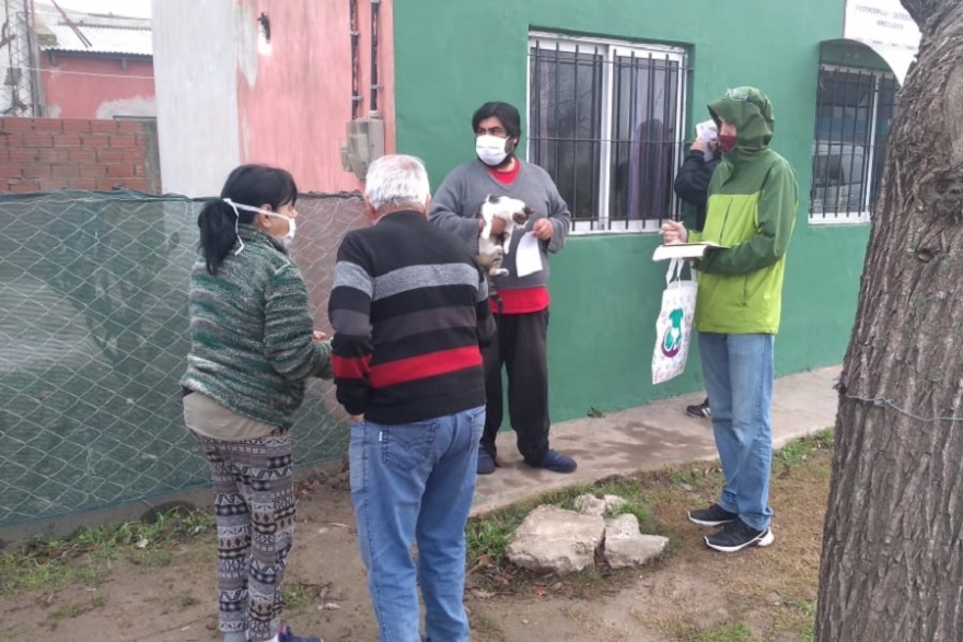 El programa de vacunaci&oacute;n domiciliaria lleg&oacute; al barrio Libertad