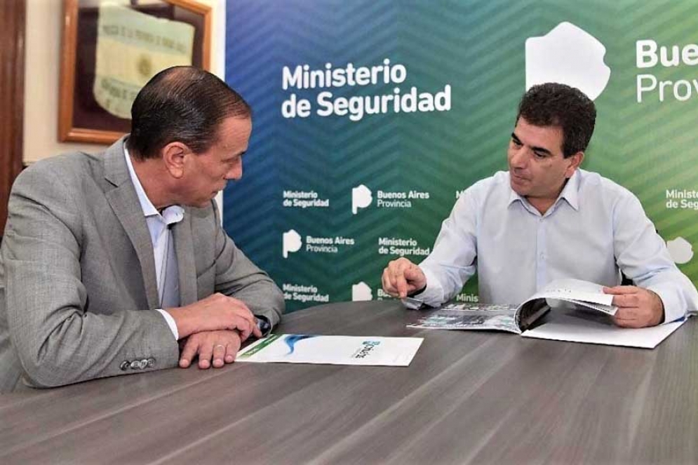 Gustavo Arrieta y Cristian Ritondo. 