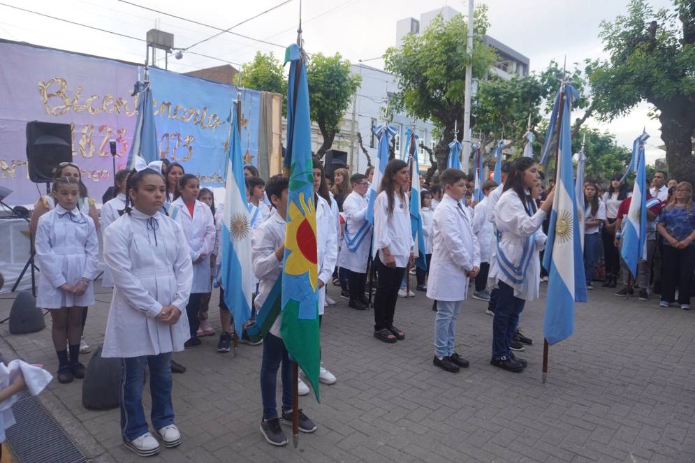 Los abanderados.