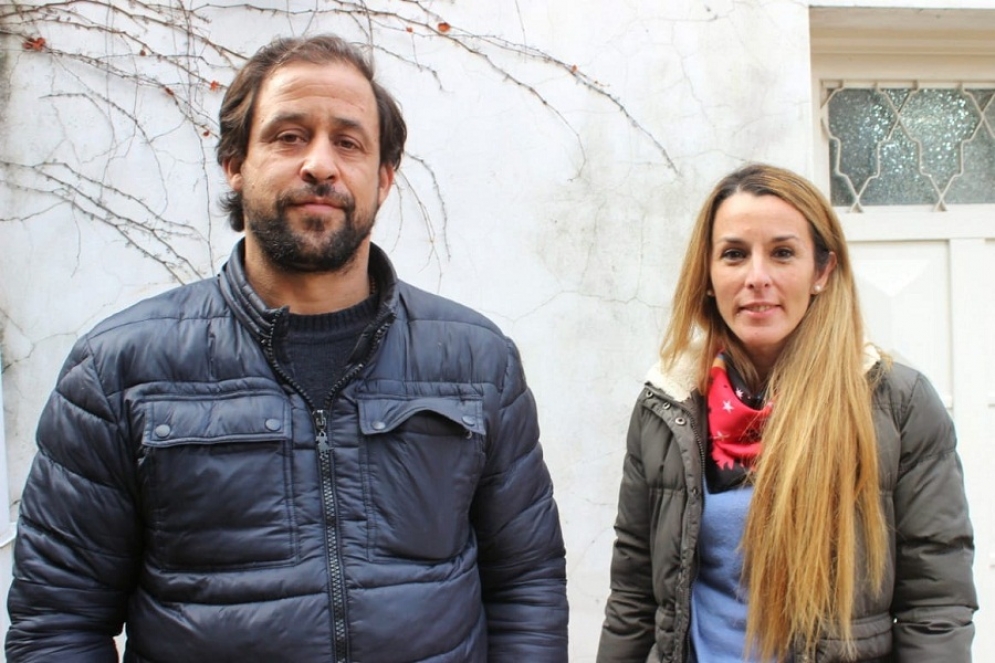 Mart&iacute;n Augusto y Soledad Poso.