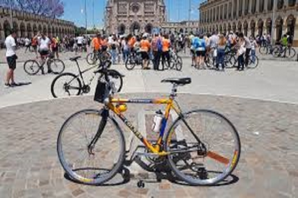 Gran participaci&oacute;n en la bicicleteada a Lujan