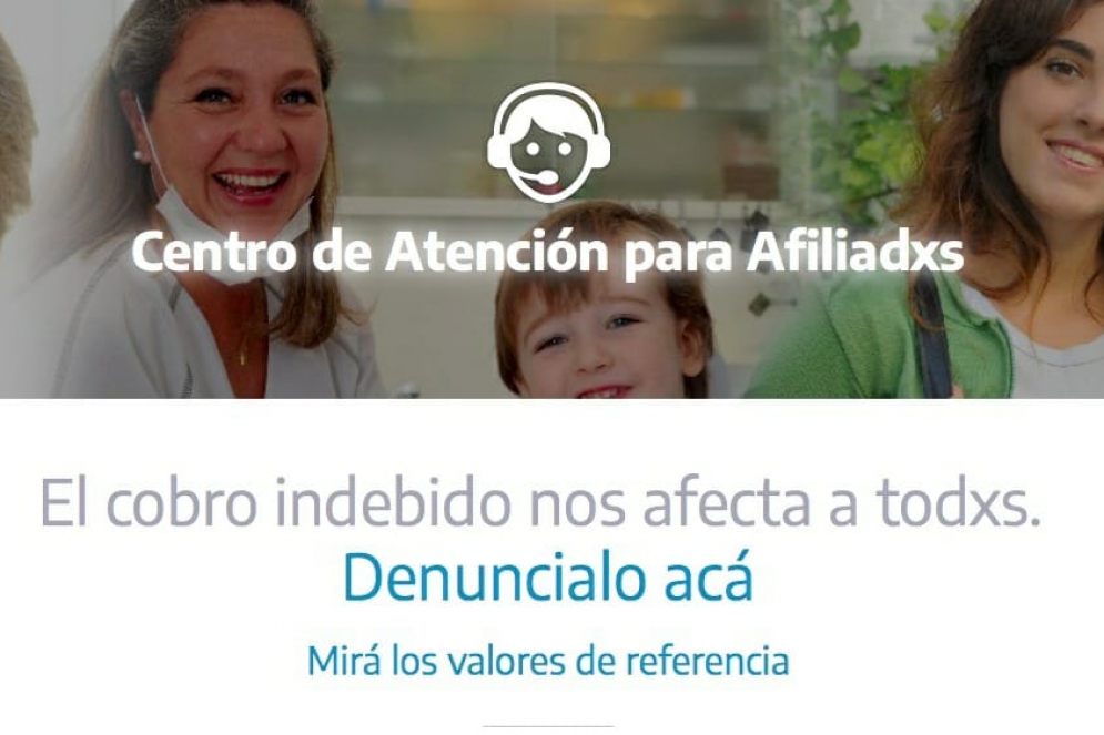 IOMA comenz&oacute; a utilizar la "x" en reemplazo de la "o" y la "a".