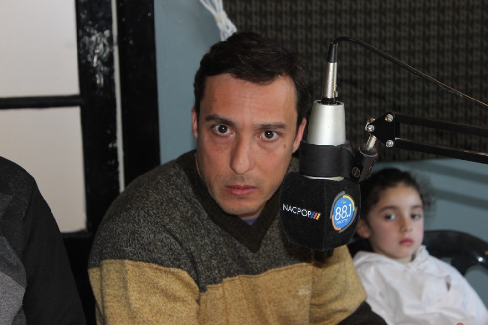 Este martes por la ma&ntilde;ana, Puchetta en los estudios de la Fm88.1.