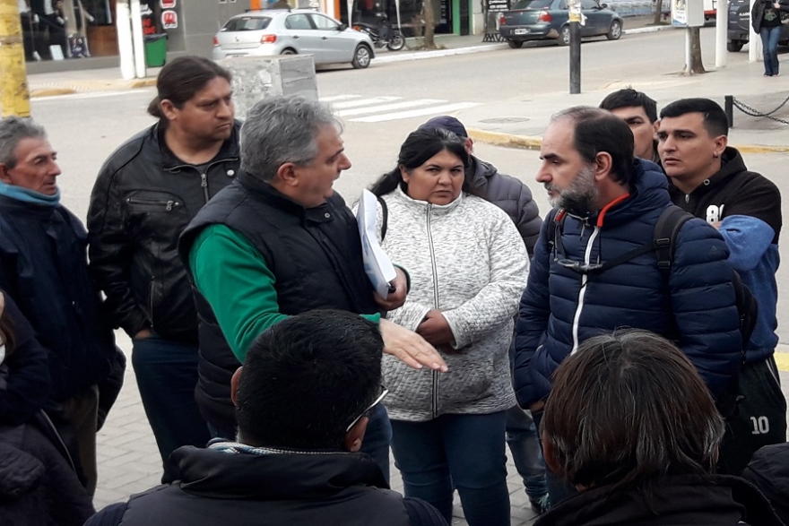 El sector de Daniel Su&aacute;rez se convoc&oacute; en la Plaza San Mart&iacute;n