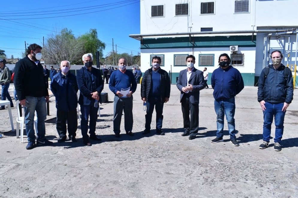 Lo organiz&oacute; el sector de La C&aacute;mpora alineado al titular de PAMI, Cristian Aristegui. Ph: Fm Max.