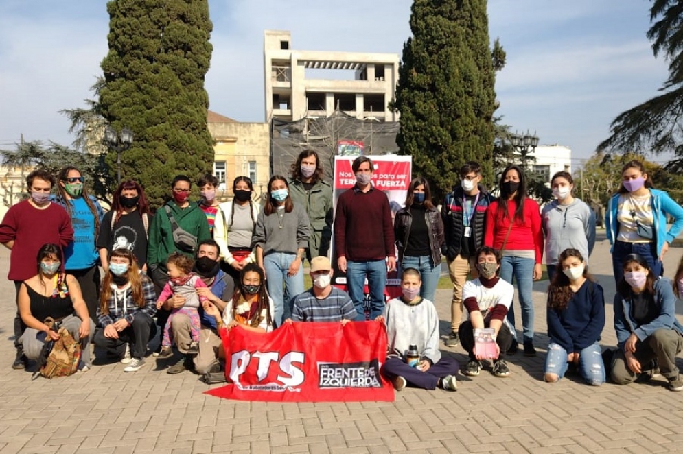 Se reunieron en la Plaza San Mart&iacute;n.