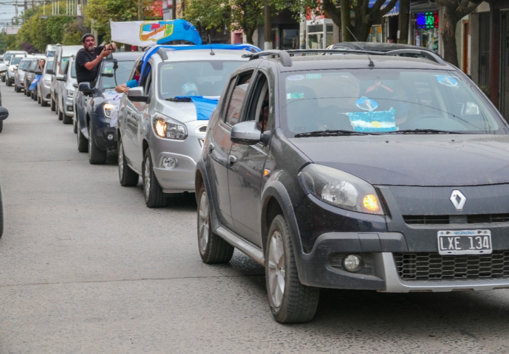 El grueso de la movilizaci&oacute;n se concentr&oacute; al mediod&iacute;a.