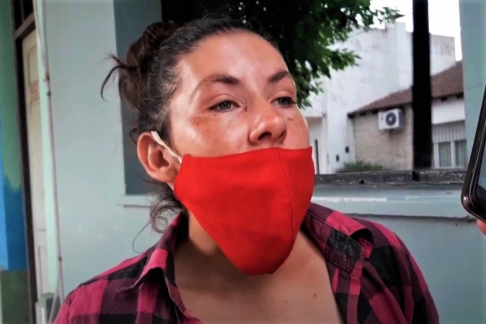 Nancy asever&oacute; que fue atacada por Ezequiel, su madre y las hermanas.