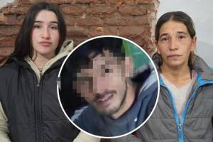 La novia y la madre del detenido en NacPop.