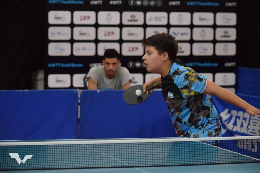 Luca Muller en acci&oacute;n.