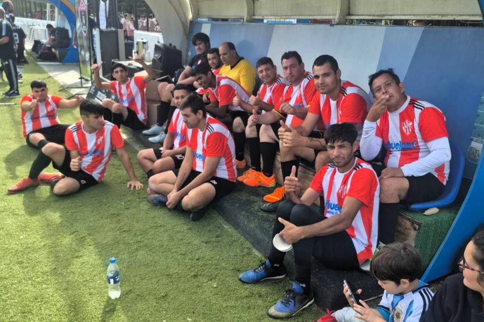 Ca&ntilde;uelas en el Predio Lionel Messi de Ezeiza. 