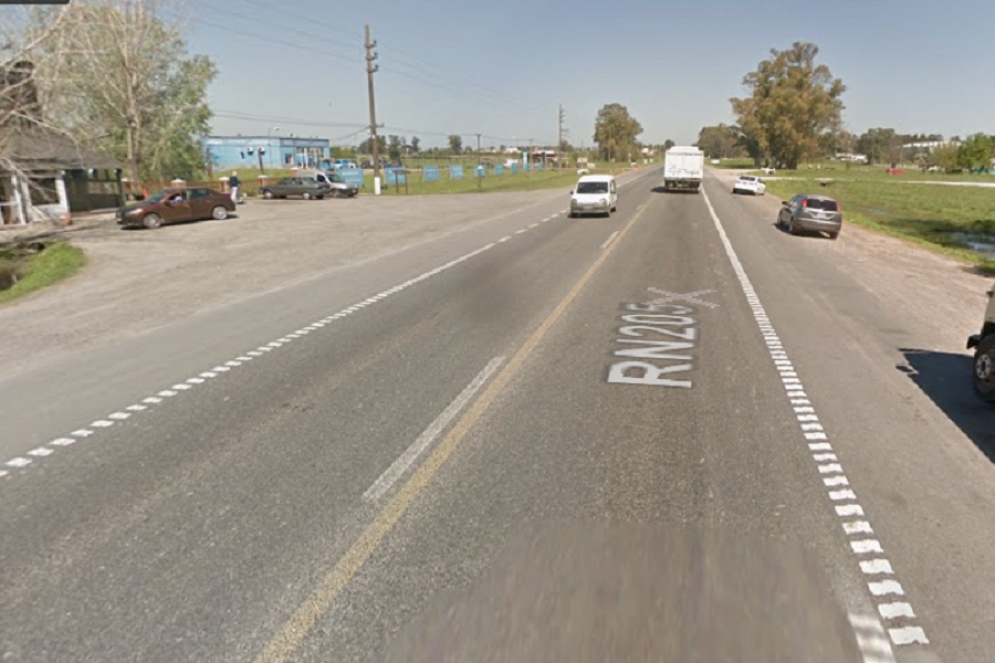 La zona donde ocurri&oacute; el accidente. 