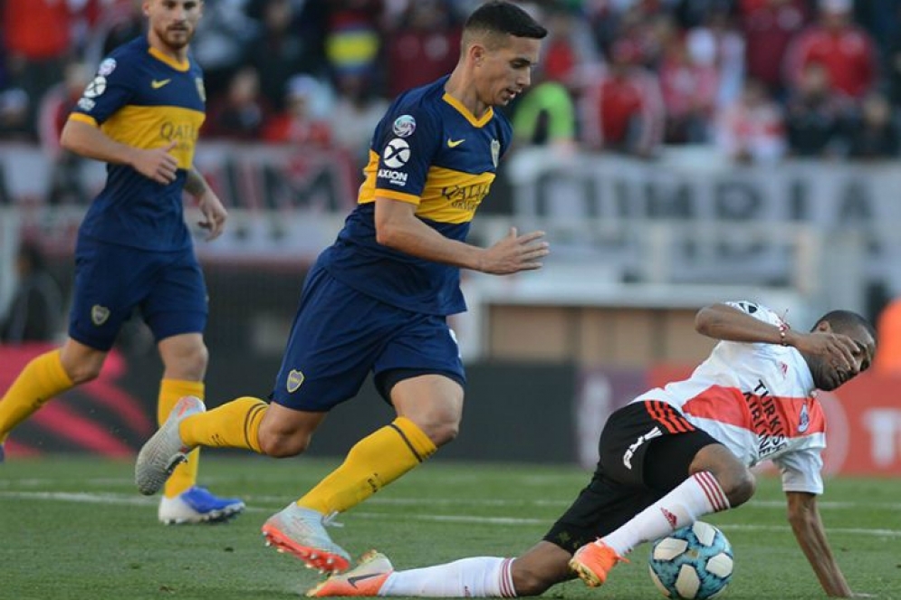 Postal del &uacute;ltimo 0-0 por Superliga, el 1&ordm; de septiembre.