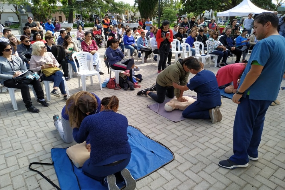 Sorprendente participaci&oacute;n en el taller de RCP