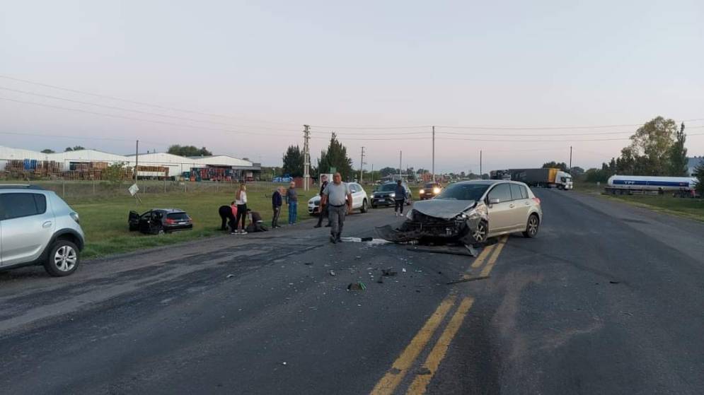 Hubo demoras en el transito.