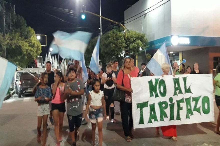 Buena convocatoria en la Marcha de Antorchas