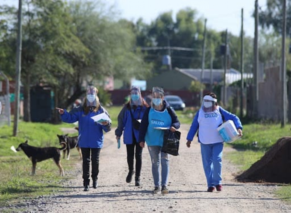 El "Vacunate" ya comenz&oacute; con una campa&ntilde;a informativa y de inscripci&oacute;n casa por casa.