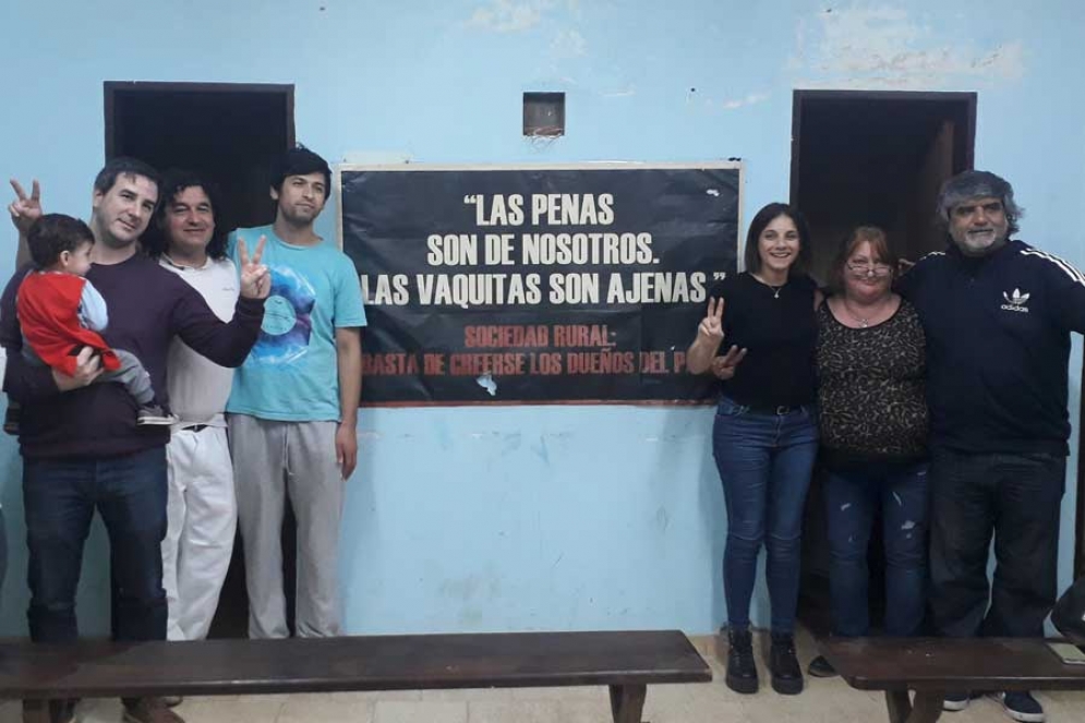 Los legisladores visitaron el frigor&iacute;fico de M&aacute;ximo Paz. 