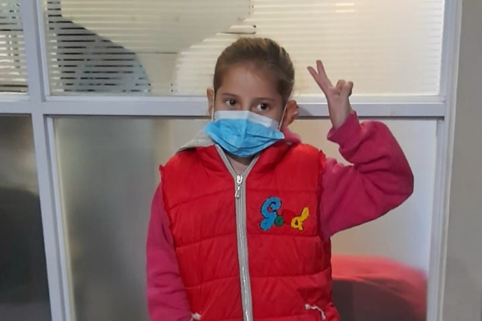Sof&iacute;a hab&iacute;a sido internada con bronquitis el pasado jueves 11.