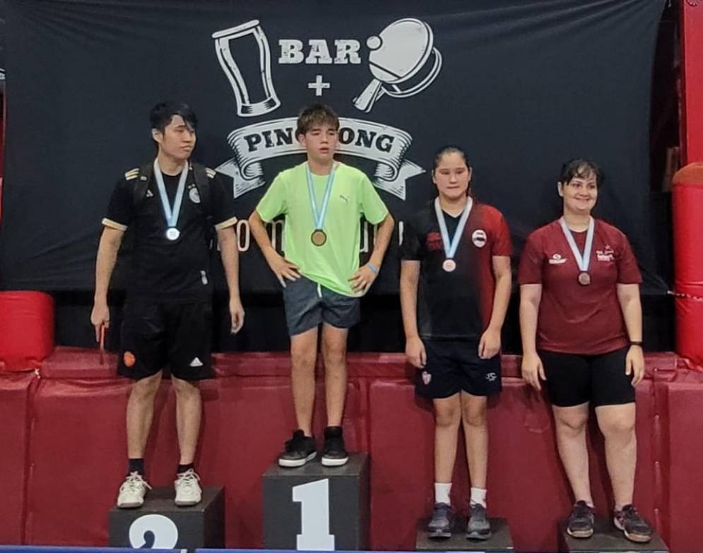 Valentina Fazio, la promesa del Tenis de Mesa, volvi&oacute; a clasificar entre los primeros.