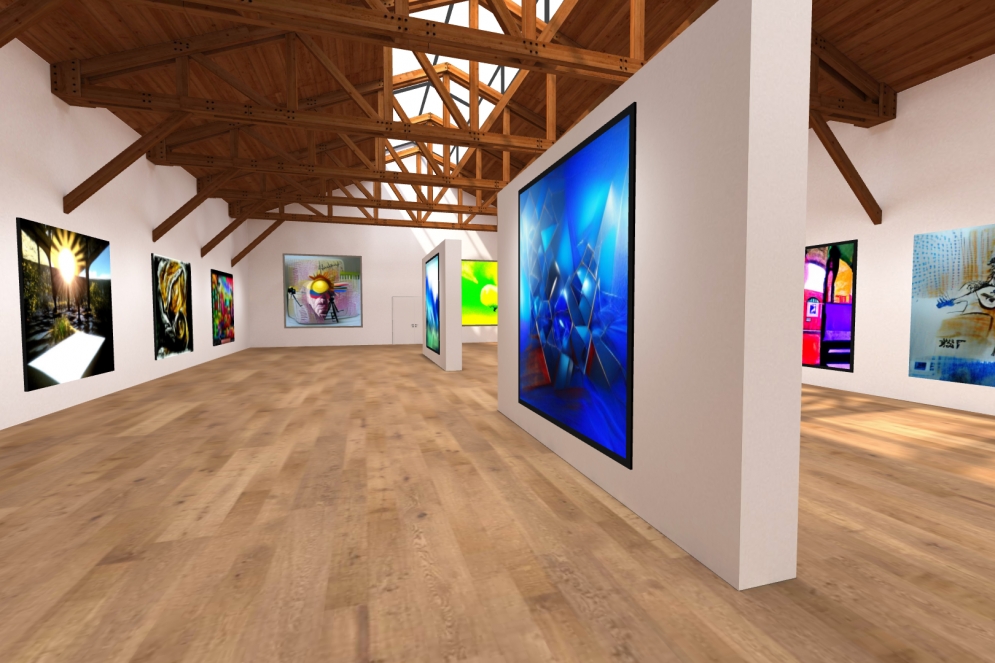 Es un flash. La galer&iacute;a, desde adentro. 