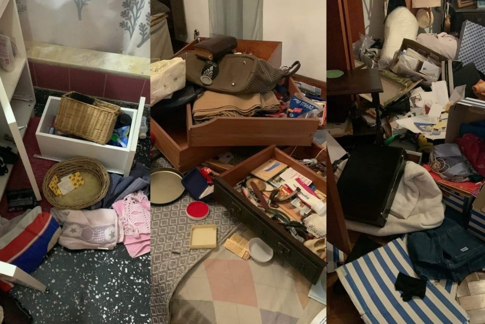 Las fotos publicadas por Marianela, la hija de la v&iacute;ctima, en sus redes.