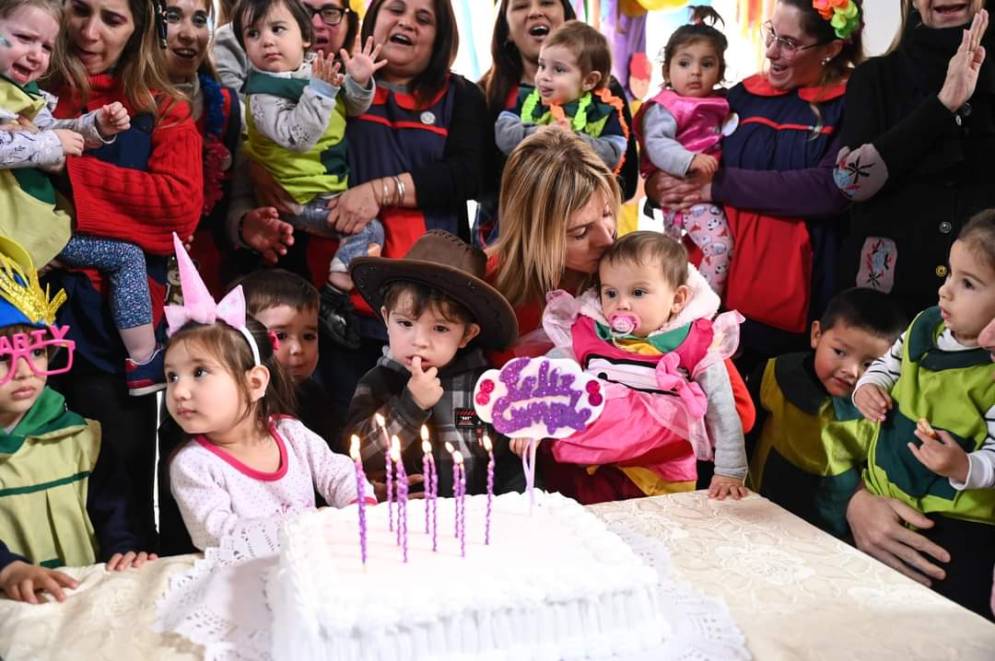 La agenda compartida incluy&oacute; a chicos y grandes.