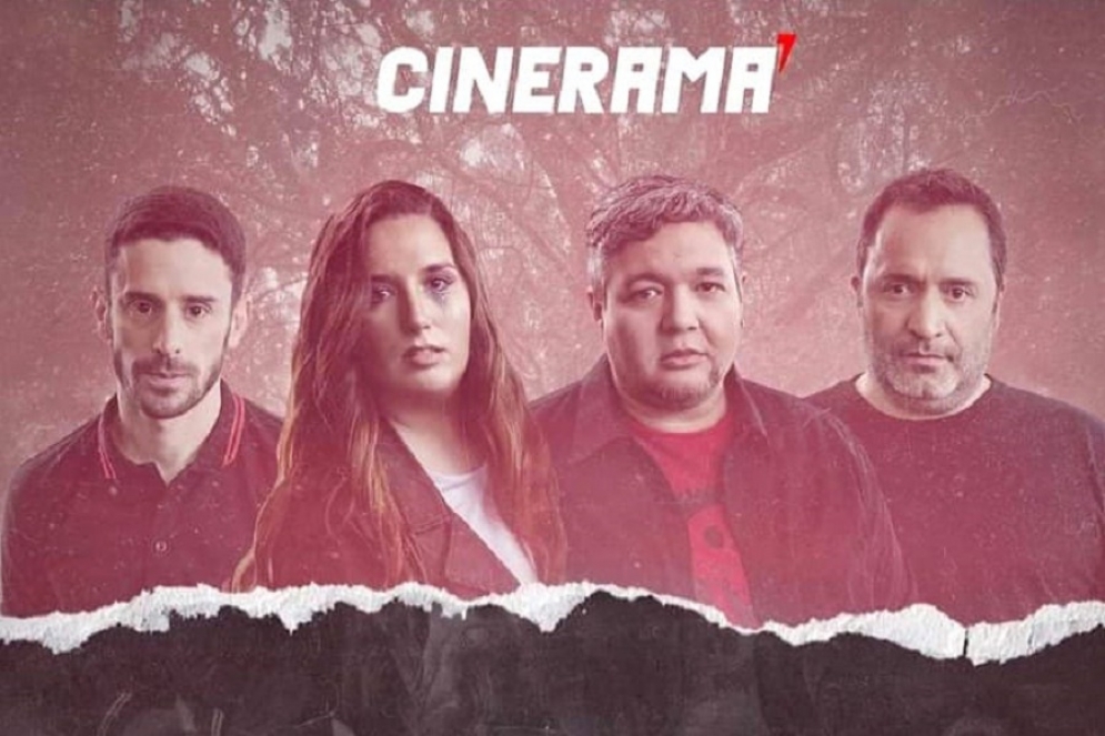 Fern&aacute;ndez, Laborde, Almir&oacute;n y Folgueira retratados en la tapa del disco.