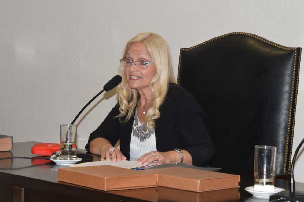 Ver&oacute;nica Iozzolino, presidenta del Consejo Escolar. 