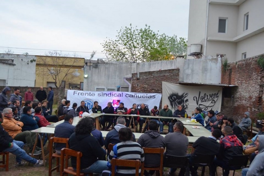 Ca&ntilde;uelas fue sede de un importante encuentro sindical
