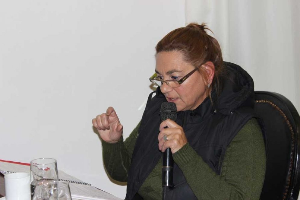 Edith Vasallo dijo que "el gobierno provincial est&aacute; haciendo universidades en las villas". 