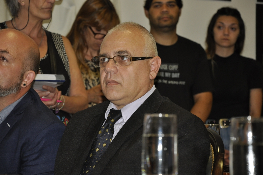 Leonel Fangio integrante del Interbloque del Frente de Todos. 