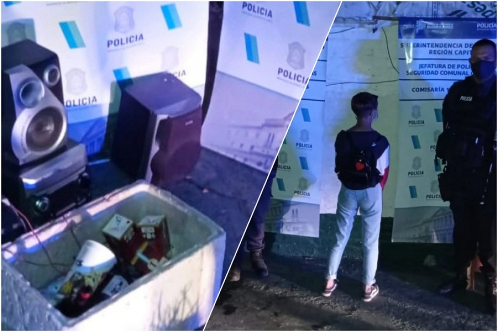 La polic&iacute;a agu&oacute; otra fiesta clandestina