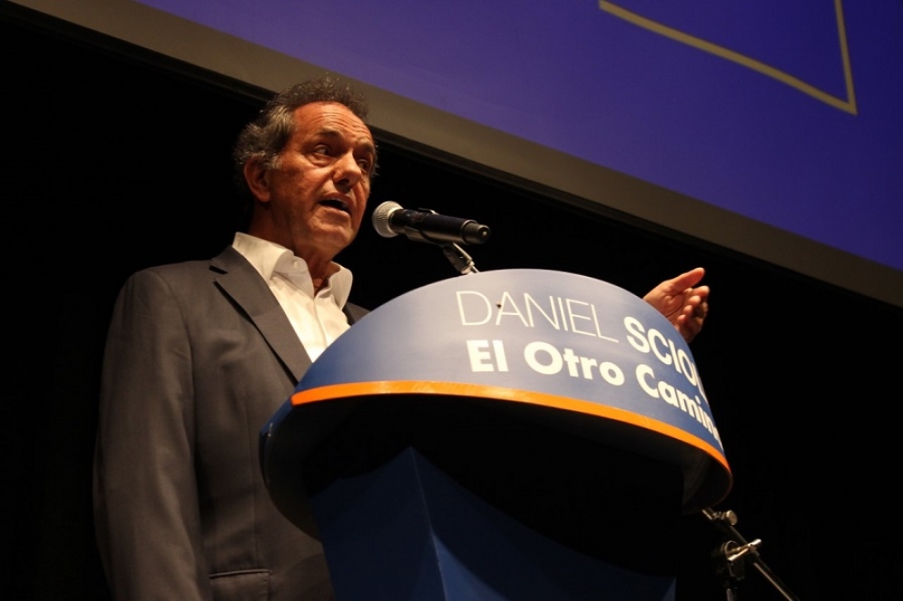 Daniel Scioli. 