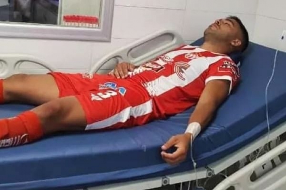 Su&aacute;rez Costa, en observaci&oacute;n, en el Hospital de Berisso.