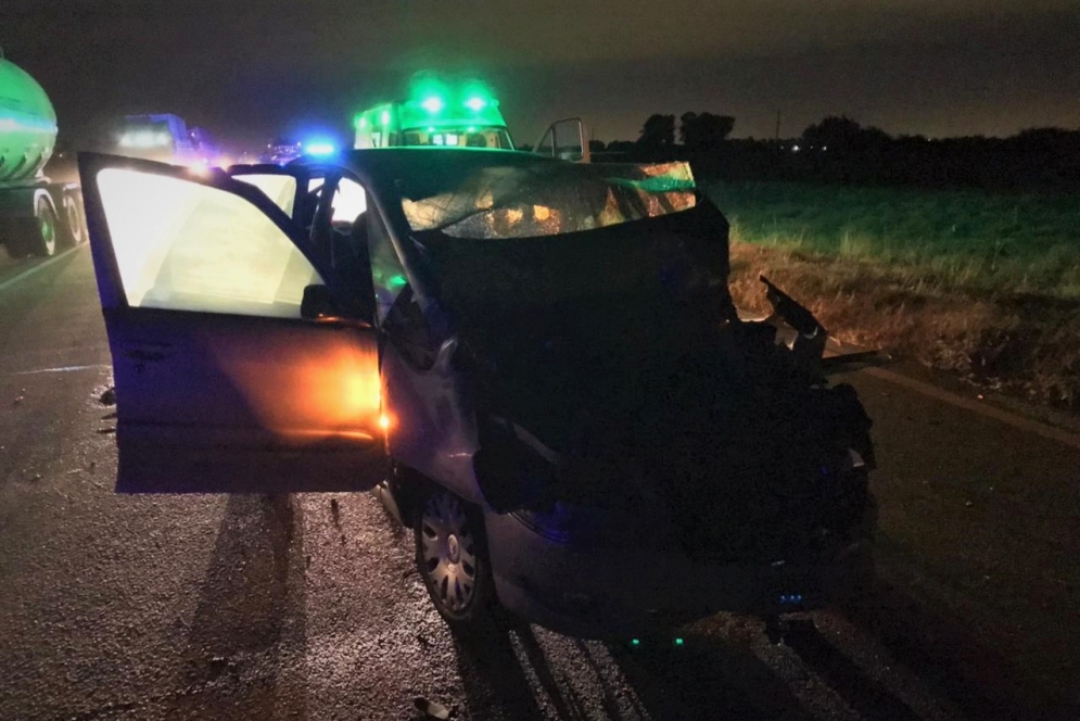 El Xsara Picasso, el veh&iacute;culo m&aacute;s da&ntilde;ado. 