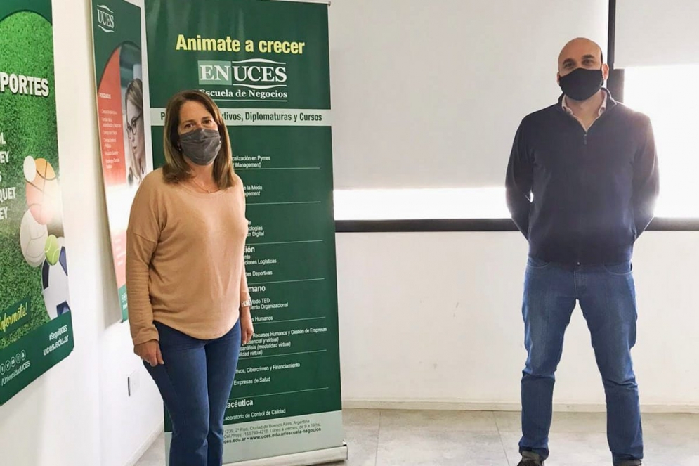 R&iacute;os y el principal orador.