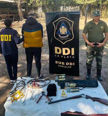 Robaron caballos de polo en Ca&ntilde;uelas, los rastrearon hasta Moreno y detuvieron a un sospechoso