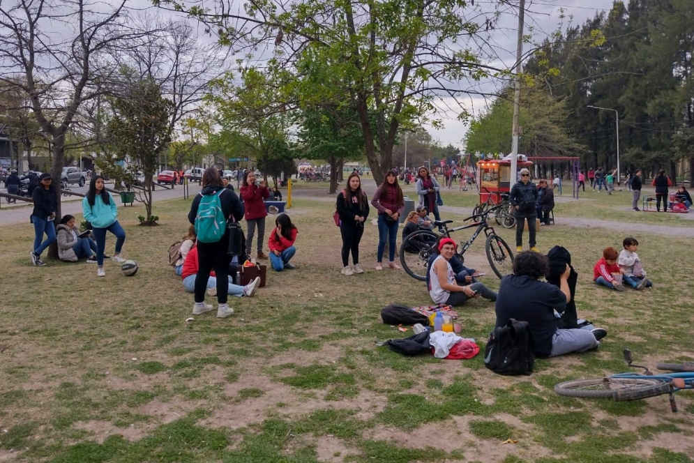 El Parque de La Salud fue el m&aacute;s concurrido
