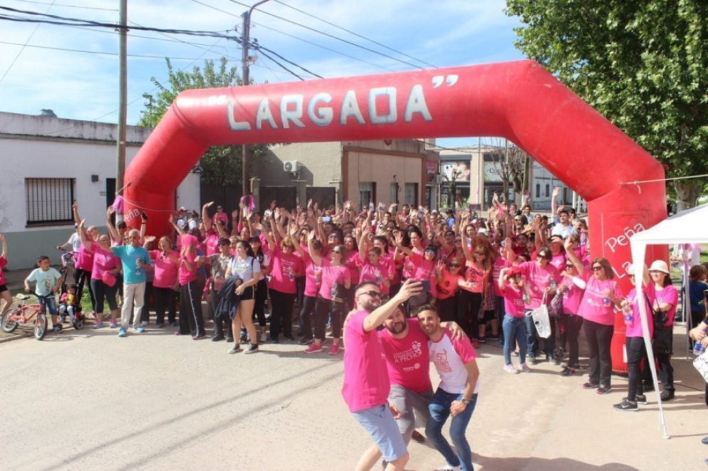 El momento exacto de la largada. 